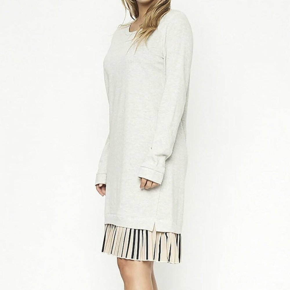 NWT Gray Knee-Length Dress